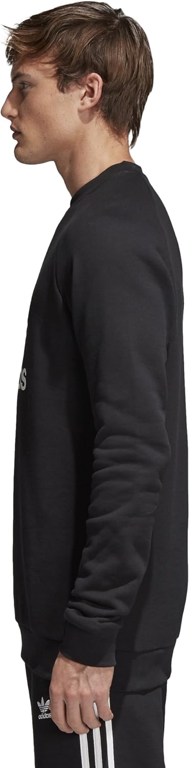 adidas Originals Men's Trefoil Warm-Up Crew Sweatshirt at  Men’s Clothing store