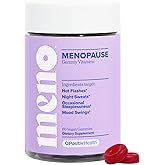 O Positiv MENO Gummies for Menopause, 30 Servings (Pack of 1) - Hormone-Free Supplements for Women with Black Cohosh & Ashwagandha KSM-66 - Helps Alleviate Hot Flashes, Night Sweats, & Mood Swings