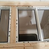 d-c-fix® Sticky Back Plastic (self adhesive vinyl window film) Stained ...