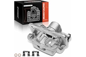 A-Premium Disc Brake Caliper Assembly with Bracket Compatible with Select Hyundai and Kia Models - Santa Fe 2010-2016, Santa 