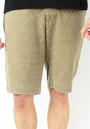 Amazon ベージュ M ベストマート Bestmart ジャガード チェック