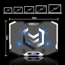 ICE COOREL Gaming Laptop Cooling Pad 15-17.3 Inch