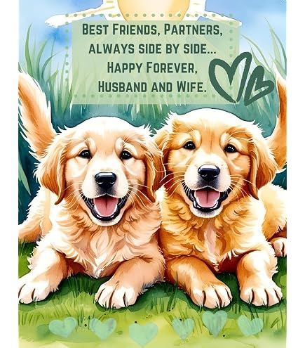 Golden Retriever Greeting Card With Envelope