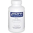 Pure Encapsulations Zinc Chewables | Supplement for Immune System Support, Growth and Development, and Wound Healing | 100 Chewable Tablets | Natural Orange Flavor
