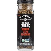Watkins Salt-Free Organic Steak Seasoning, 2.6 oz, 1-Pack