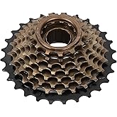 Yosoo Health Gear 8 Speed Bike Cassette Sprocket, 13T-28T Threaded Flywheel Freewheel, Bicycle Rear Hub Replacement Part