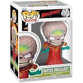 Funko POP! Movies: Mars Attacks - Alien Leader | Official Sci-Fi Merch - Collectable Vinyl Figurine for Shelf Display - Birthday Gift Idea for Fans and Collectors