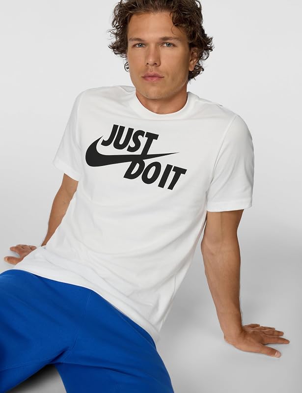 Nike Sportswear JDI AR5006 100 T-Shirt Branca — foto 6 de 7