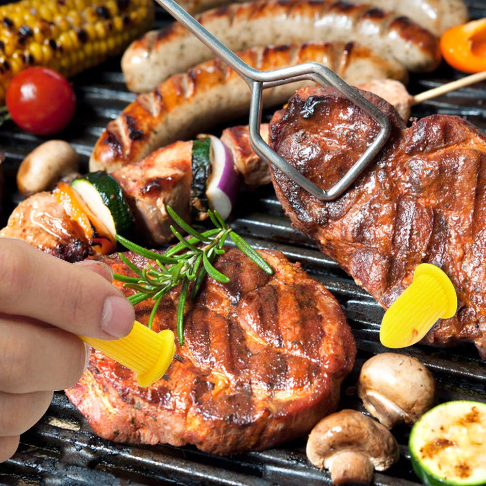 BigOtters 24PCS Corn Holders, Large Size Stainless Steel Corn Holder with Storage Box Twin Prong Sweetcorn Holder Corn on The Cob Skewers Fruit Fork for Kitchen Tool Outdoor Home BBQ Cooking