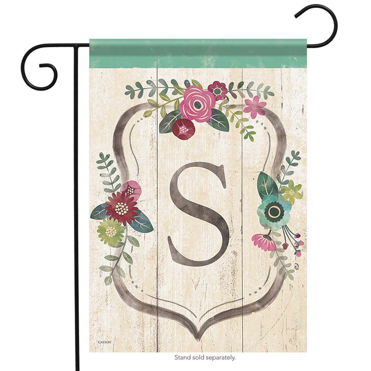 Best S Spring Monogrammed Garden Flag