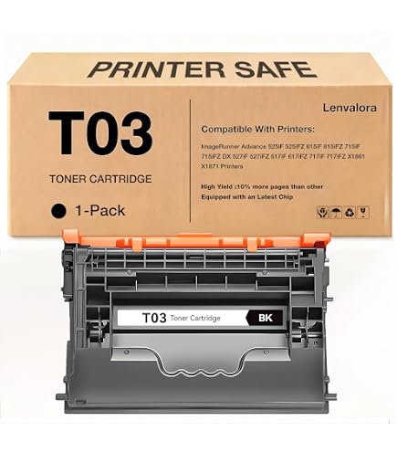 Amazon.com: T03 Toner Cartridges Replacement for Canon T03 T03K