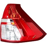 Silscvtt Rear Brake Tail Light Assembly Replacement for Honda CRV 2015 2016 | Passenger Side, Tail Lamp, Compatible with 33500T1WA01 HO2801186