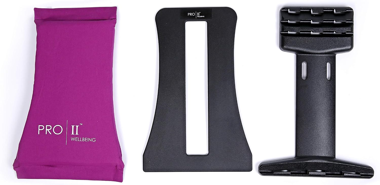 PRO 11 WELLBEING Back Stretcher Improves Posture and helps relieves pain and gives greater flexibility (Purple) - Image 3