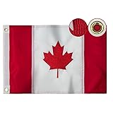 Canadian Flag 12x18 inch for Boat, Embroidered