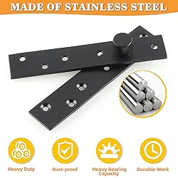 Alise 6'' Pivot Hinge Rotating Door Hinges 360