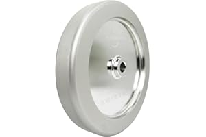 HEYSHARPEN 4 in 1 CBN Grinding Wheel 8 inch 1000 Grit,1.25” Wide,5/8” Arbor,for Sharpening Woodturning Tools、High Speed Steel Tools (1000 Grit)