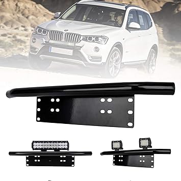 front license plate light