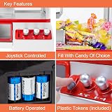 Global Gizmos Retro Claw Machine Toy | Candy Grabber Arcade Game for Kids view 3