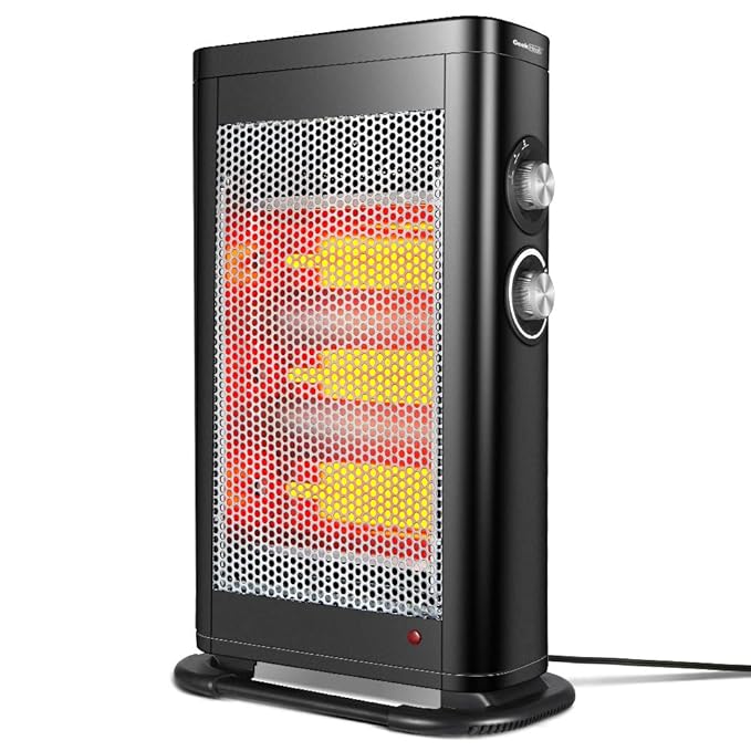 GEEK HEAT Infrared Convection Heater,1000W/1500W Electric