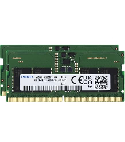 Samsung 8GB (1x8GB) DDR5 5600MHz PC5-44800 SODIMM 1Rx16 CL46 1.1v