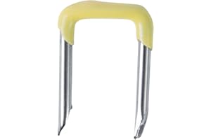 Gardner Bender MDI-1550Y PVC Insulated Metal Staple, 1/2 x 1-Inch,40-Pack,Packaging may Vary