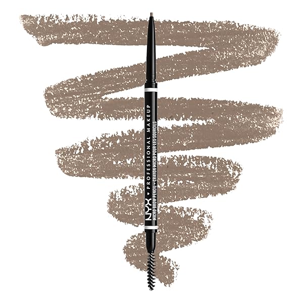 NYX PROFESSIONAL MAKEUP MICRO BROW PENCIL, PRECISE EYEBROW PENCIL – ASH BLONDE