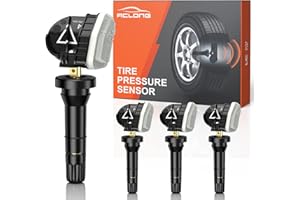 GEARMEISTER Tpms Sensor, 433MHZ Tire Pressure Sensor for Chevrolet/Buick/Cadillac/GMC Acadia Sierra 2016-2022, Pre-Programmed TPMS Sensors 13598773 13589601 13506028 13594222 4 PCS