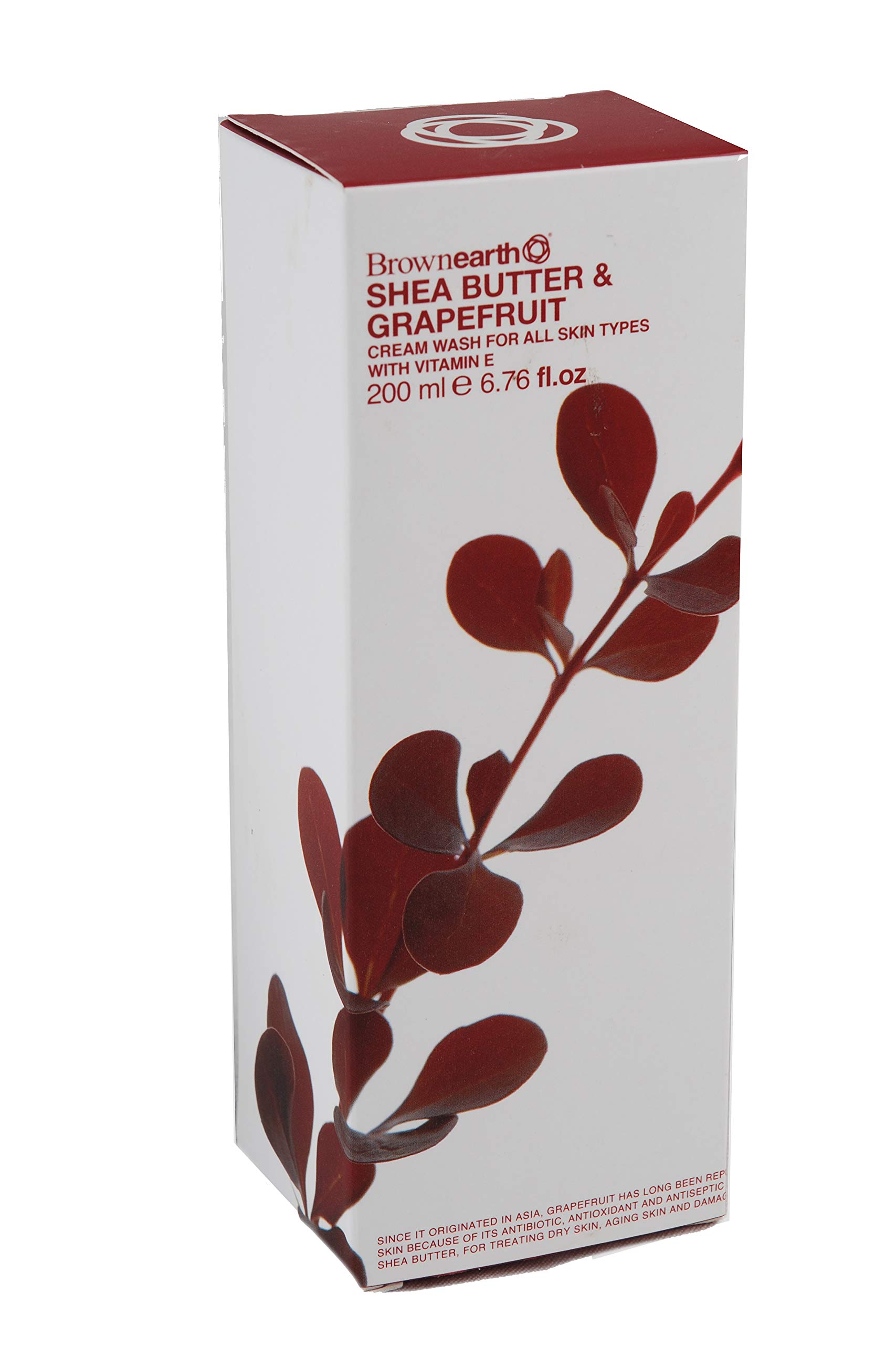 Shea Butter & Grapefruit Shower Cream, Vitamin E, 200mle, , 6.8 fl. oz