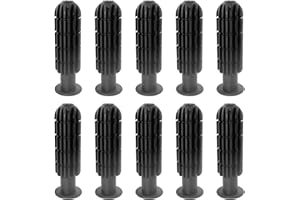 SQXBK 8PCS Football Table Grip Foosball End Cap Foosball Table Rod Safety Rubber End Caps Foosball Handle Grips Plastic Table Soccer Foosball Grips Tables Soccer Parts Replacement