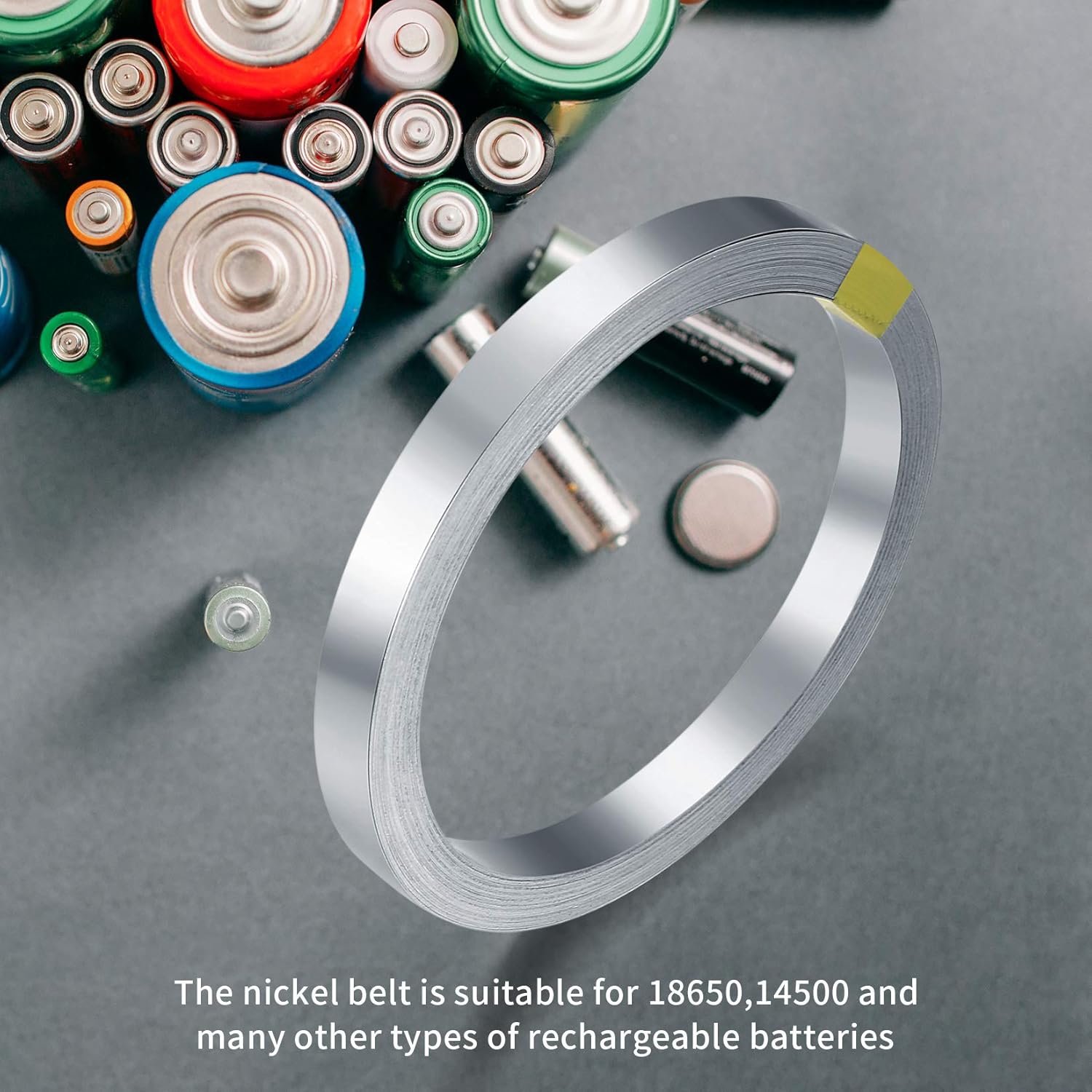 10M Nickel Strip, 0.15x8MM Battery Nickel Strip, 18650 Lithium Nickel-Hydrogen and Nickel-Cadmium Battery Pack Welding Belt Lug - Image 4