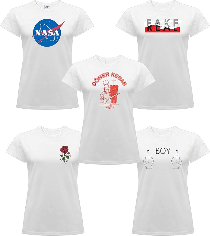 maglietta nasa ragazza