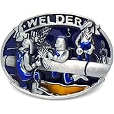 MarryAcc Welder Belt Buckle Gift for Welder (Welder Colorful)