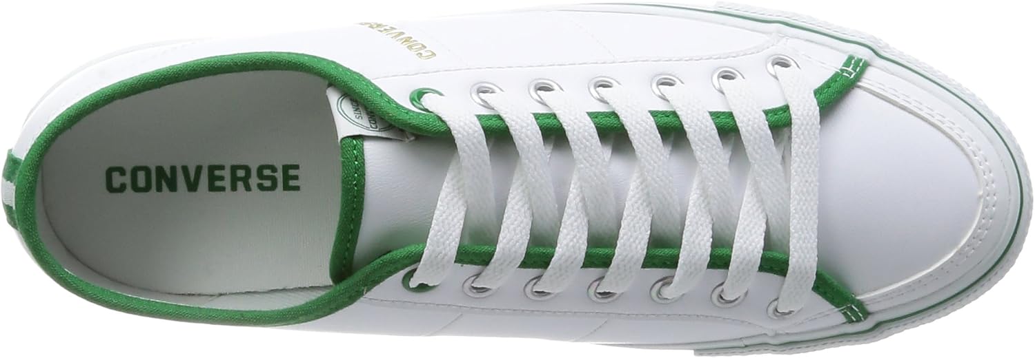 Amazon コンバース Cv Vulcanized Sl Piping Ox Cvvlc Sl Pp Ox W G ホワイト グリーン 4 5 シューズ バッグ