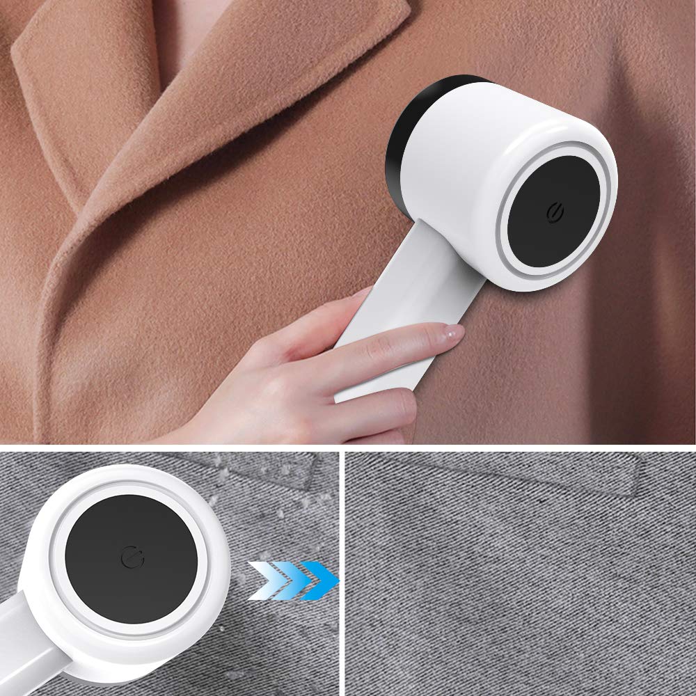 LAPPAZO Quitapelusas Electric Portátil Recortador Removedor Afeitadora para Suéteres Suéteres/Cortinas/Alfombras