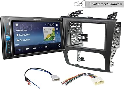 Amazon.com: Pioneer DMH-220EX Double Din Radio Install Kit With USB/AUX