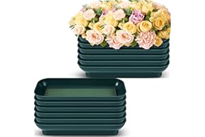 Sabary 12 Pack Large Size 10 Inch Floral Foam Bowl Floral Bowls for Arrangements Plastic Flower Centerpiece Container with Green Foam Block Kit for Table Party Wedding Festival Flower Decor