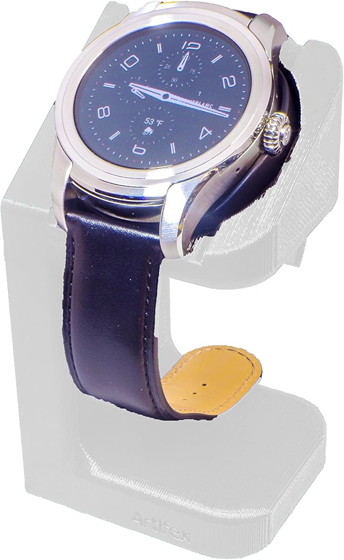 MontBlanc Summit Smart Watch Stand, Artifex Charging Dock Stand for Mont Blanc Summit, New 3D Printed Technology, Smartwatch Cradle (White)