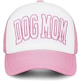 Dog Mom Gifts for Women - Embroidered Foam Front 5 Panel Snapback Trucker Hat - Stylish Comfort for All