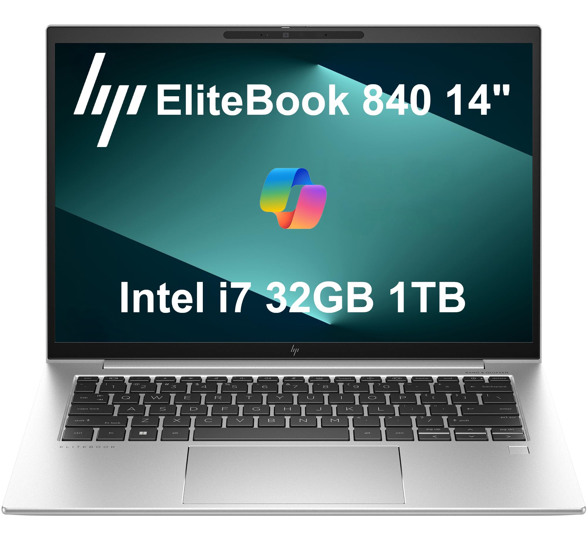 HP EliteBook 840 G10 Business Laptop (14" FHD+ Anti-Glare, Intel 10-Core i7-1355U, 32GB DDR5 RAM, 1TB SSD) Backlit, 2 x Thunderbolt 4, 5MP IR Webcam, BO Audio, Wolf Security, Win 11 Pro w/ Copilot