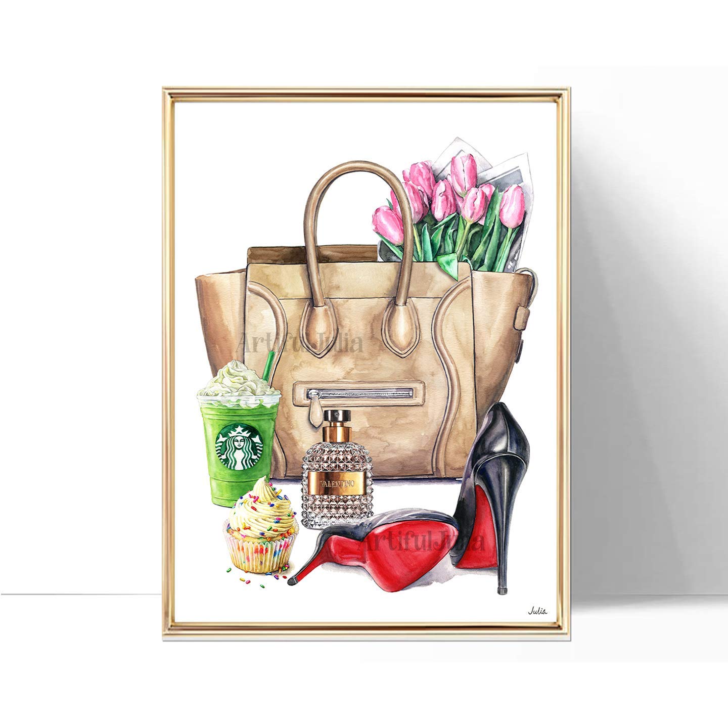 Latte shoes and bag Clearance