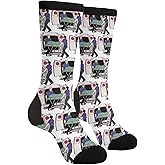 Sigouyinei Casual Funny Funky Novelty Socks For Men Women