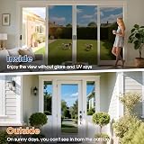 Lifetree Reflective One Way Window Film Privacy Black 115x200cm view 5