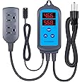 Inkbird Humidity Controller IHC200 Humidistat Mushroom Greenhouse Pre Wired Outlet Dual Stage Humidifier Dehumidifier