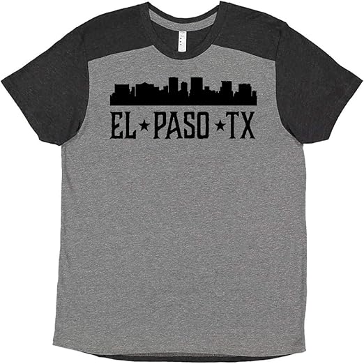 inktastic El Paso Texas City Skyline TShirt Clothing