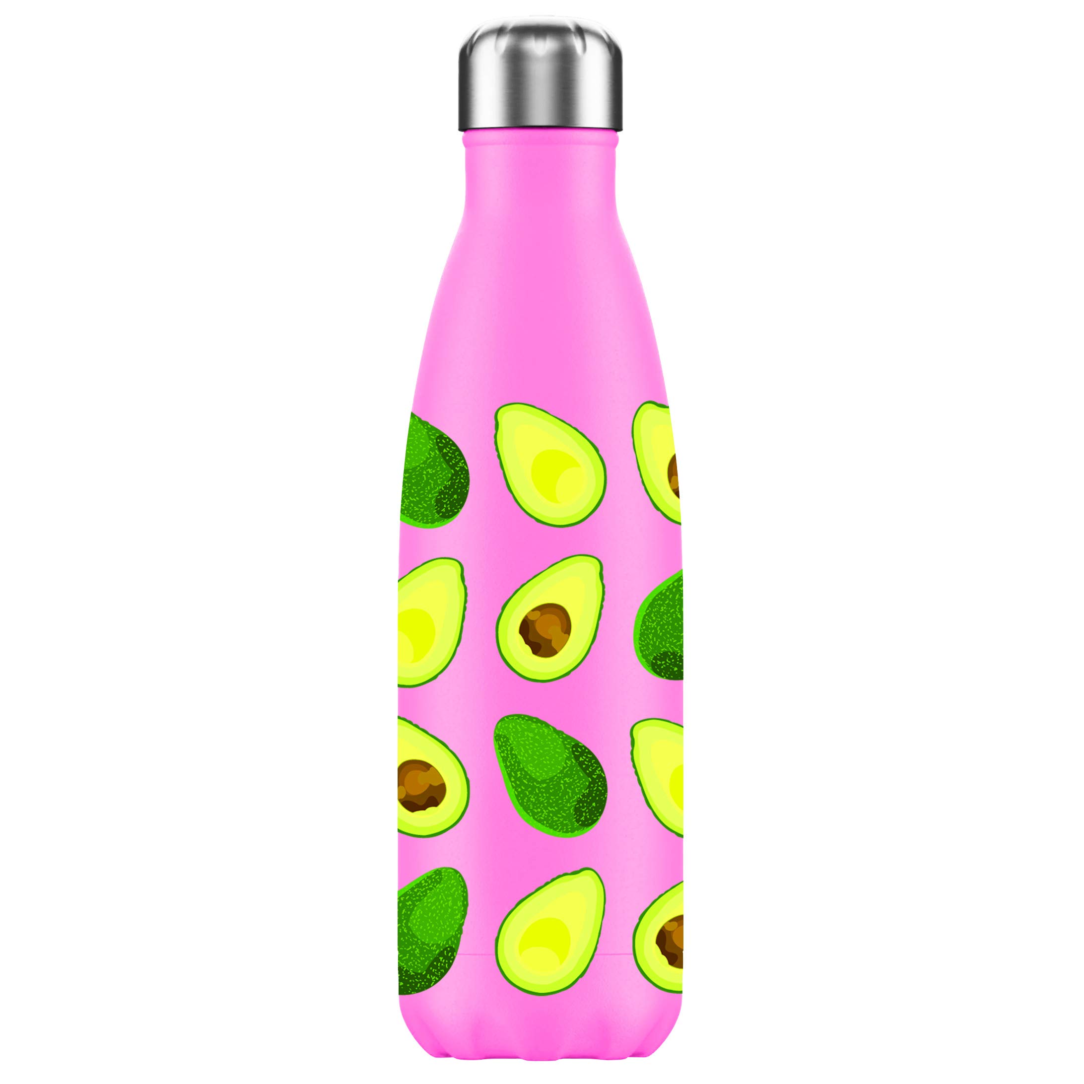 Robert Frederick Hydration Bottle, Stainless Steel, Pink, 16.9oz