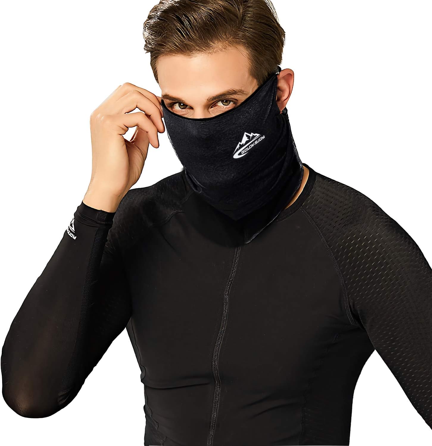 UPF 50+ Neck Gaiter Bandana Scarf UV Protection Balaclava Headband for Women Men