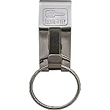 Lucky Line Belt Key Clip Secure A Key Slip On (40501), Nickel