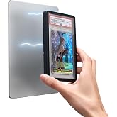 Mage Tech Collector Graded Card Guard Case for PSA Standard Slab Protector &ndash; Snap to Steel/Iron, Built-in Stand, Magnetic Display, Stackable, TPU+PC &ndash; Single-Sided (Black, Plus, 1ct)