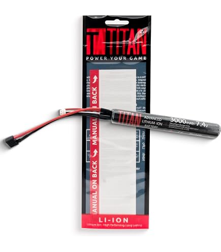 what c rating for airsoft lipo Hostile ENERGY - Battery 11.1V 1000mAh 15C Stick (T-Connector/Deans) Valken Energy LiPo 7.4v 1000mAh
