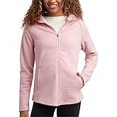 Spyder Womens Fleece Sweatshirt - UPF 30+ Athletic Fleece Zip Up Wind Resistant Sweatshirt Cozy Knit Hoodies for Women